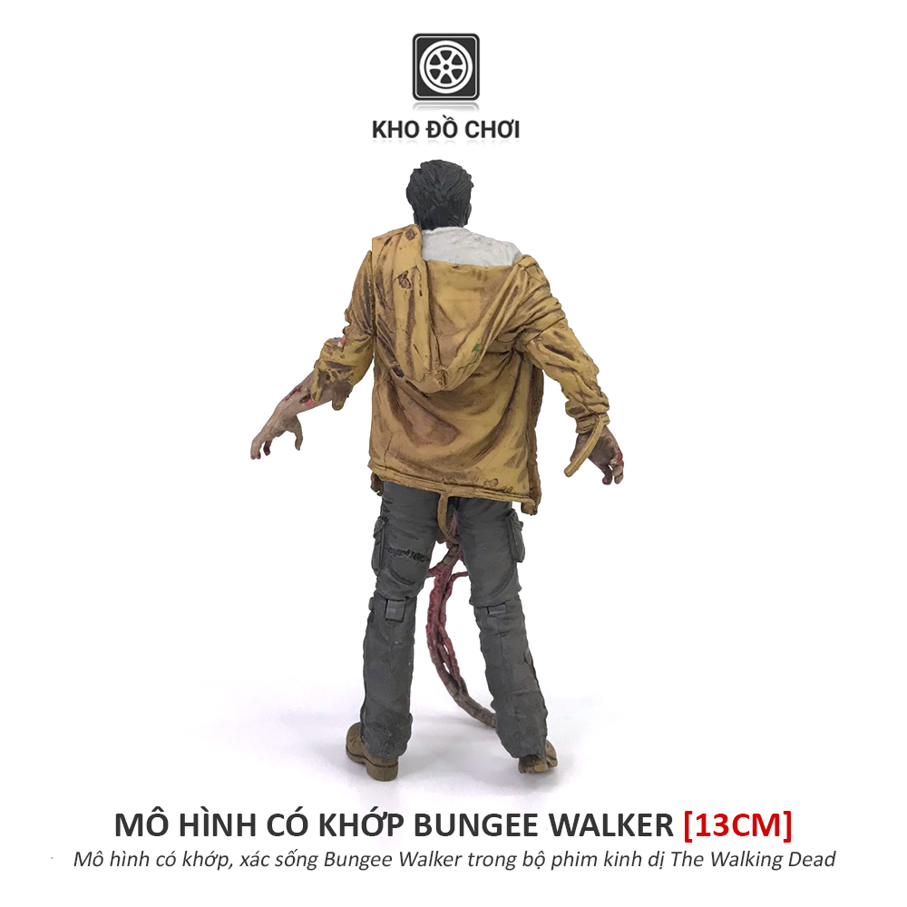 Mô hình có khớp xác sống Bungee Walker - The Walking Dead (13cm)