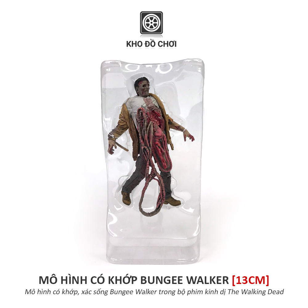 Mô hình có khớp xác sống Bungee Walker - The Walking Dead (13cm)