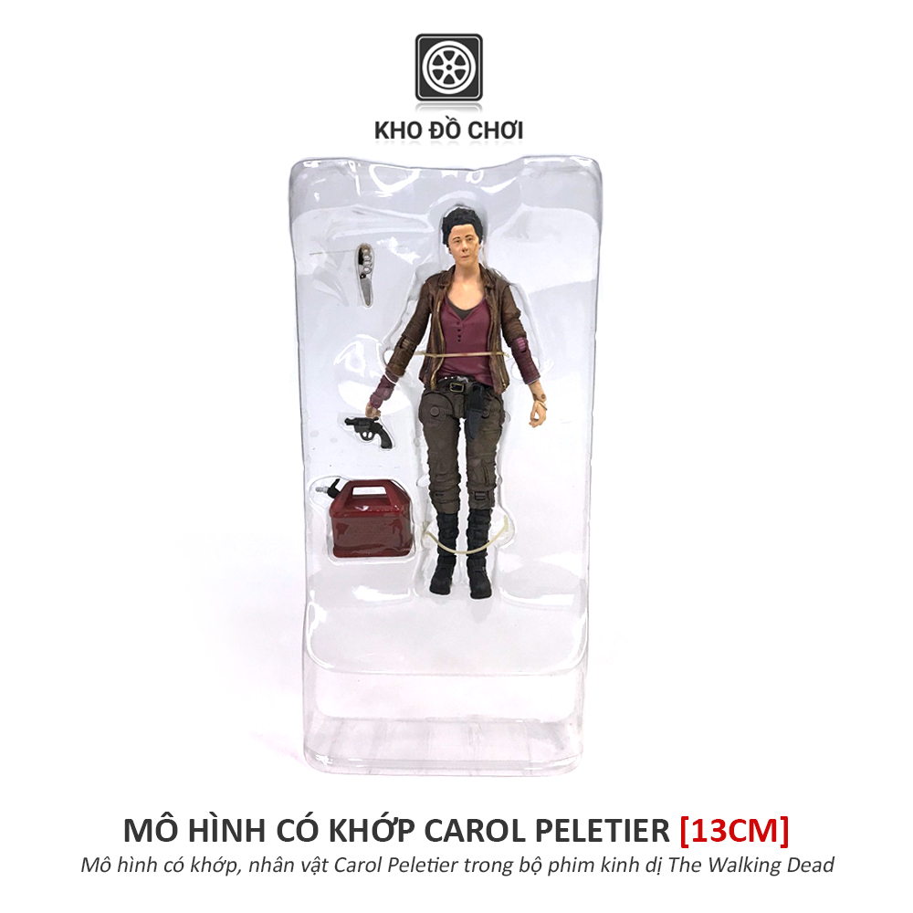 Mô hình có khớp Carol Peletier - The Walking Dead (13cm)
