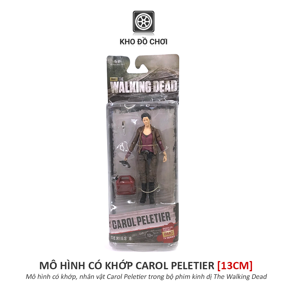 Mô hình có khớp Carol Peletier - The Walking Dead (13cm)
