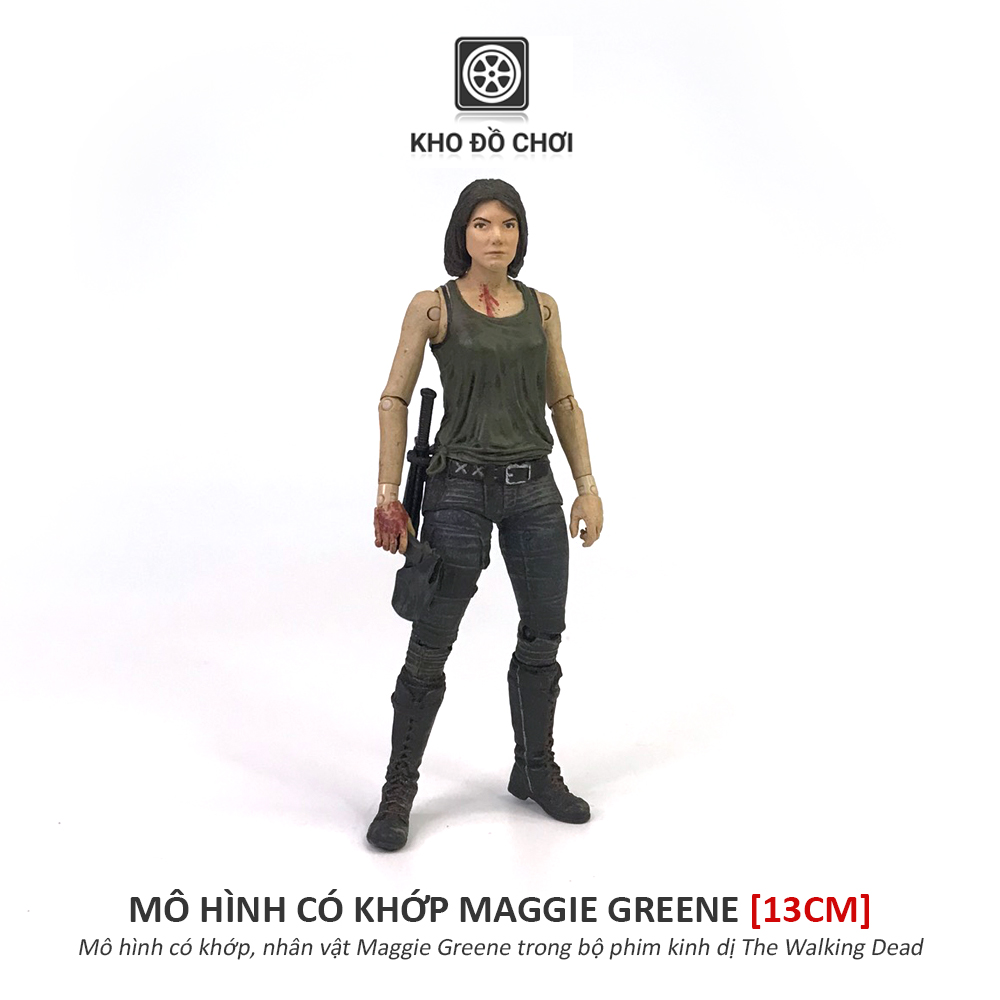 Mô hình có khớp Maggie Greene - The Walking Dead (13cm)