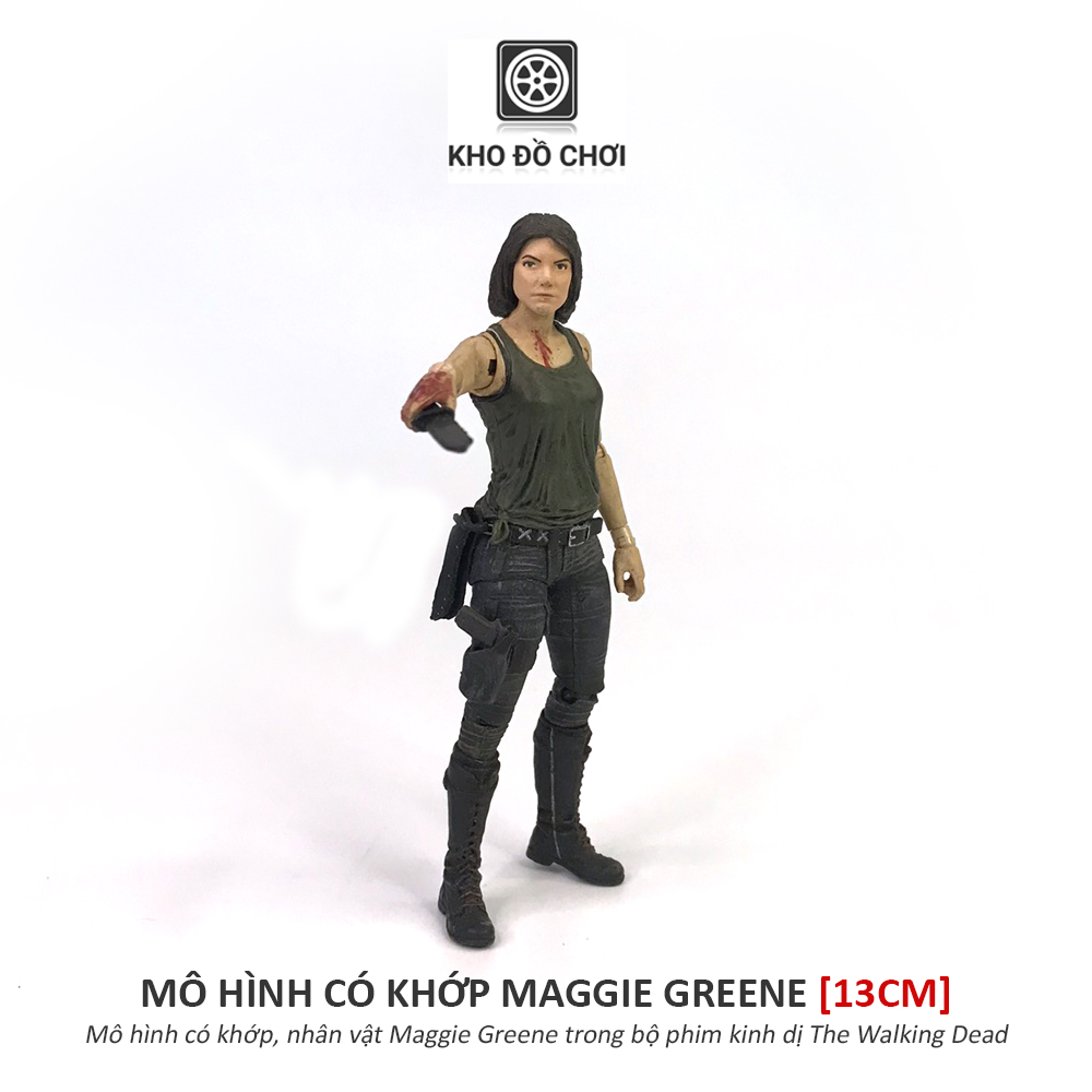 Mô hình có khớp Maggie Greene - The Walking Dead (13cm)
