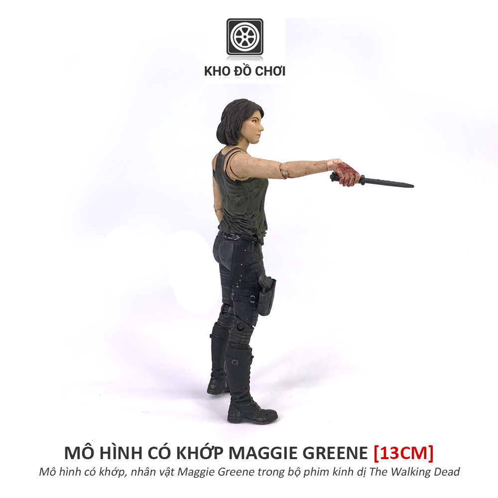 Mô hình có khớp Maggie Greene - The Walking Dead (13cm)