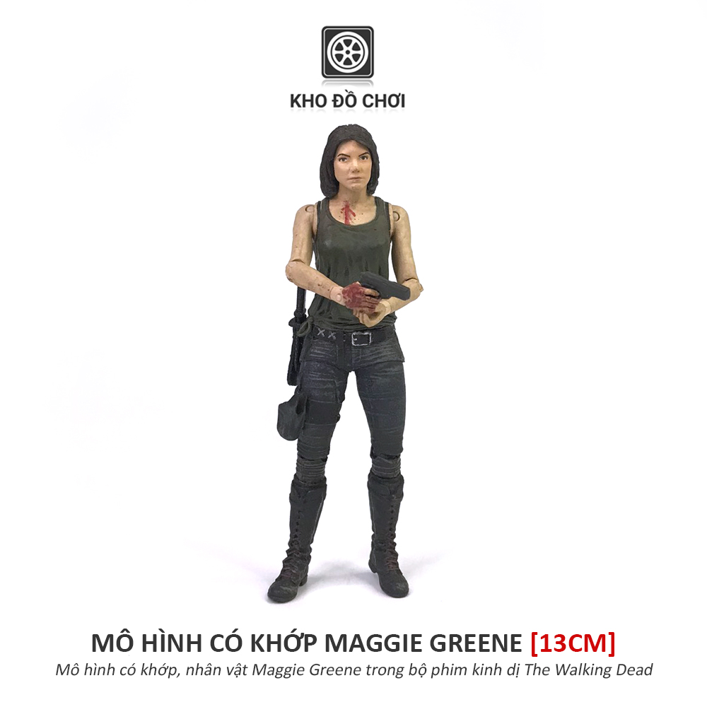 Mô hình có khớp Maggie Greene - The Walking Dead (13cm)