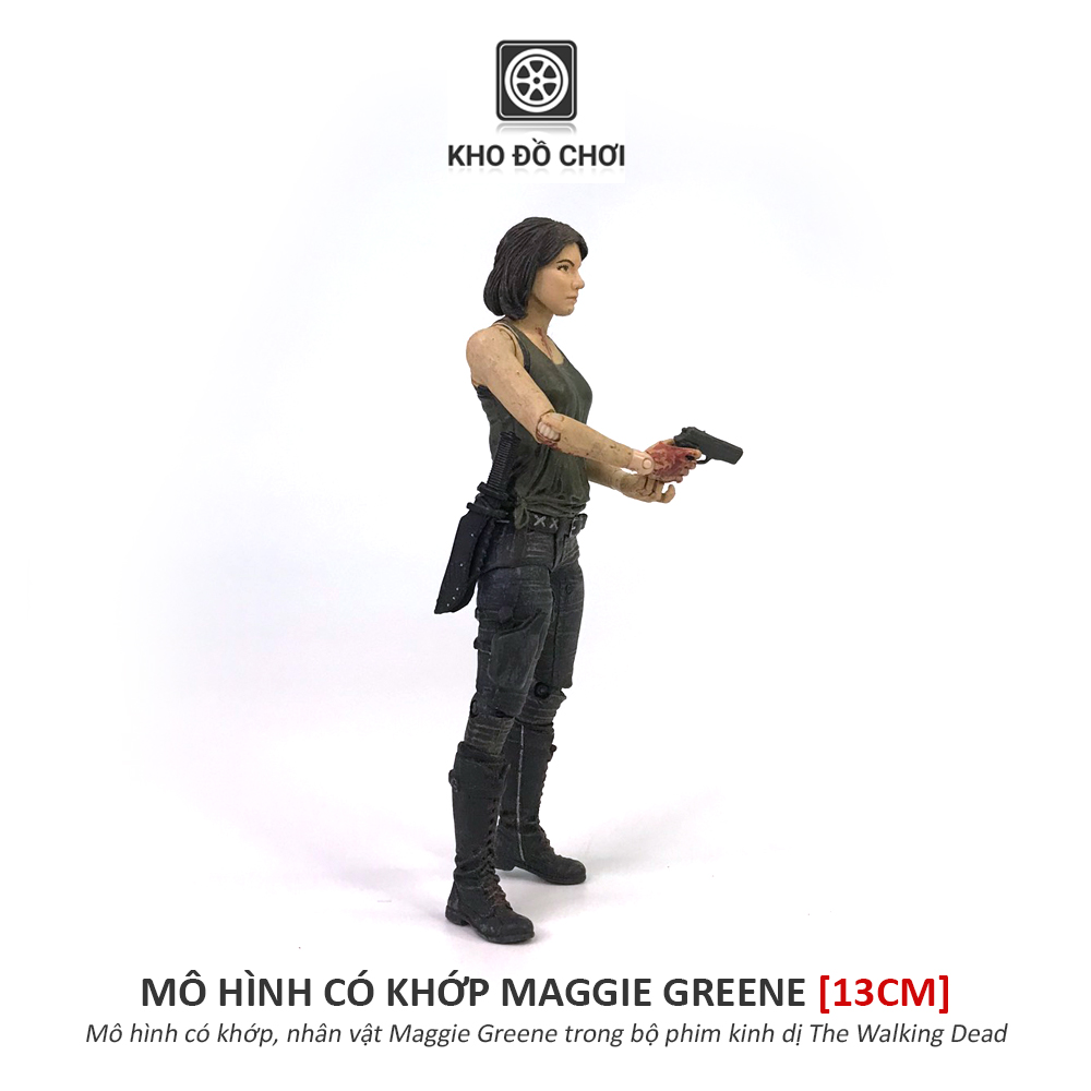 Mô hình có khớp Maggie Greene - The Walking Dead (13cm)