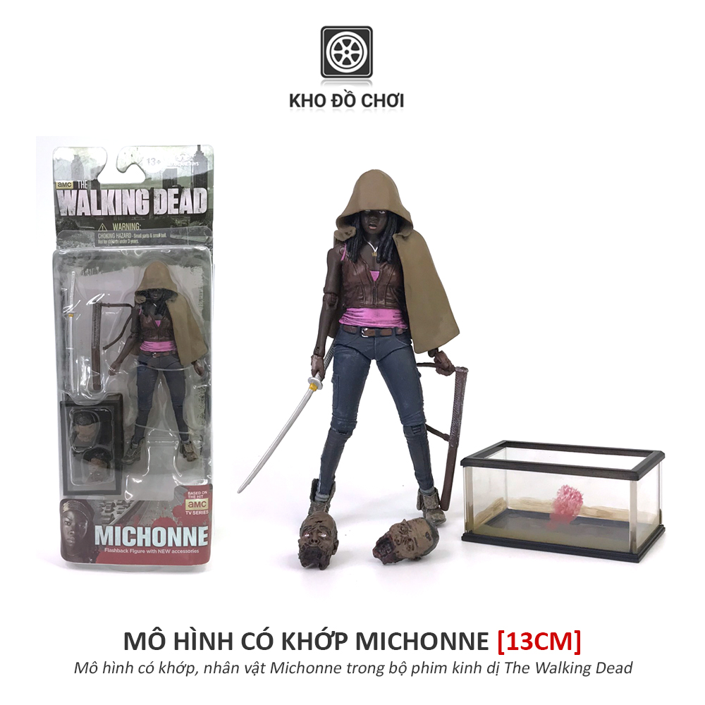 Mô hình có khớp nhân vật phim The Walking Dead (13cm)