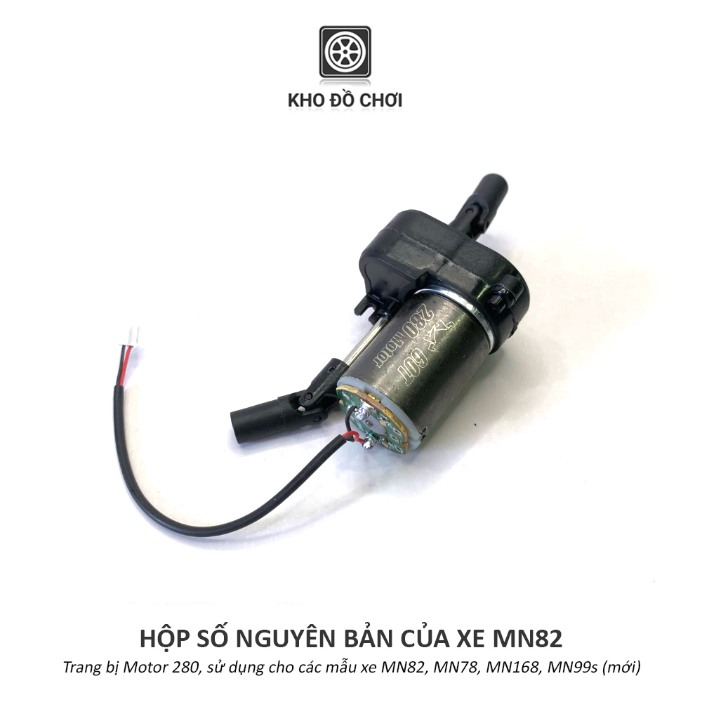 Hộp số lắp cho xe MN82 tỉ lệ 1:12 - Motor 280