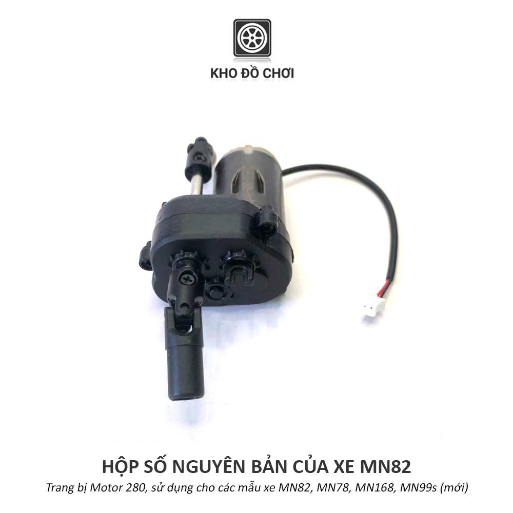 Hộp số lắp cho xe MN82 tỉ lệ 1:12 - Motor 280