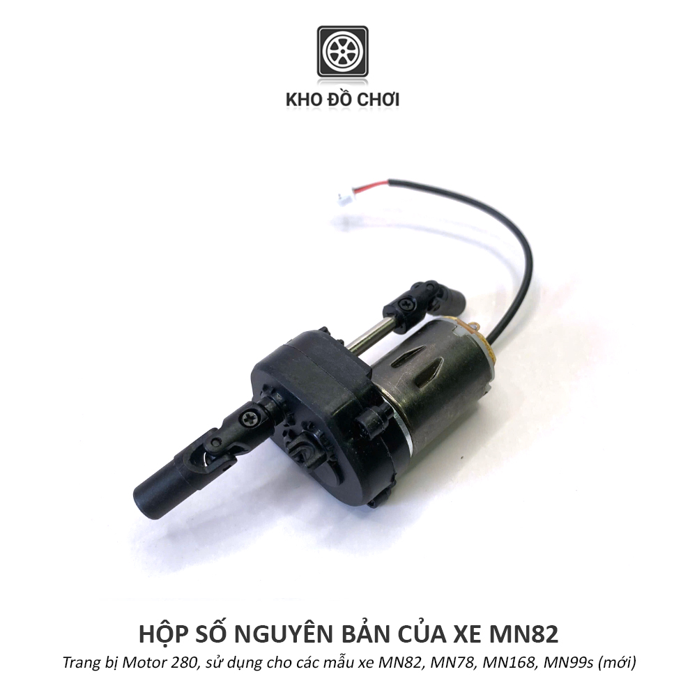 Hộp số lắp cho xe MN82 tỉ lệ 1:12 - Motor 280
