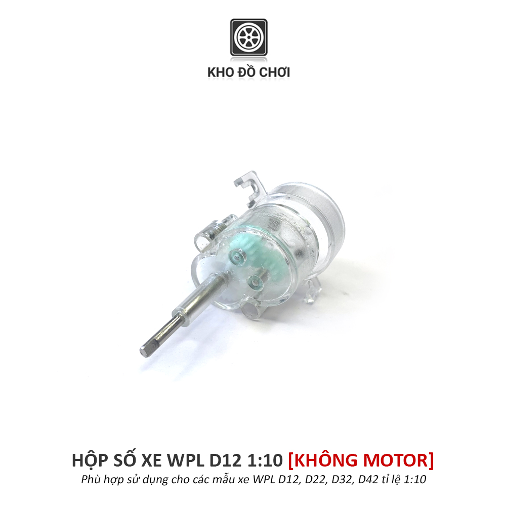 Hộp số lắp cho xe WPL D12 tỉ lệ 1:10 - Motor 260