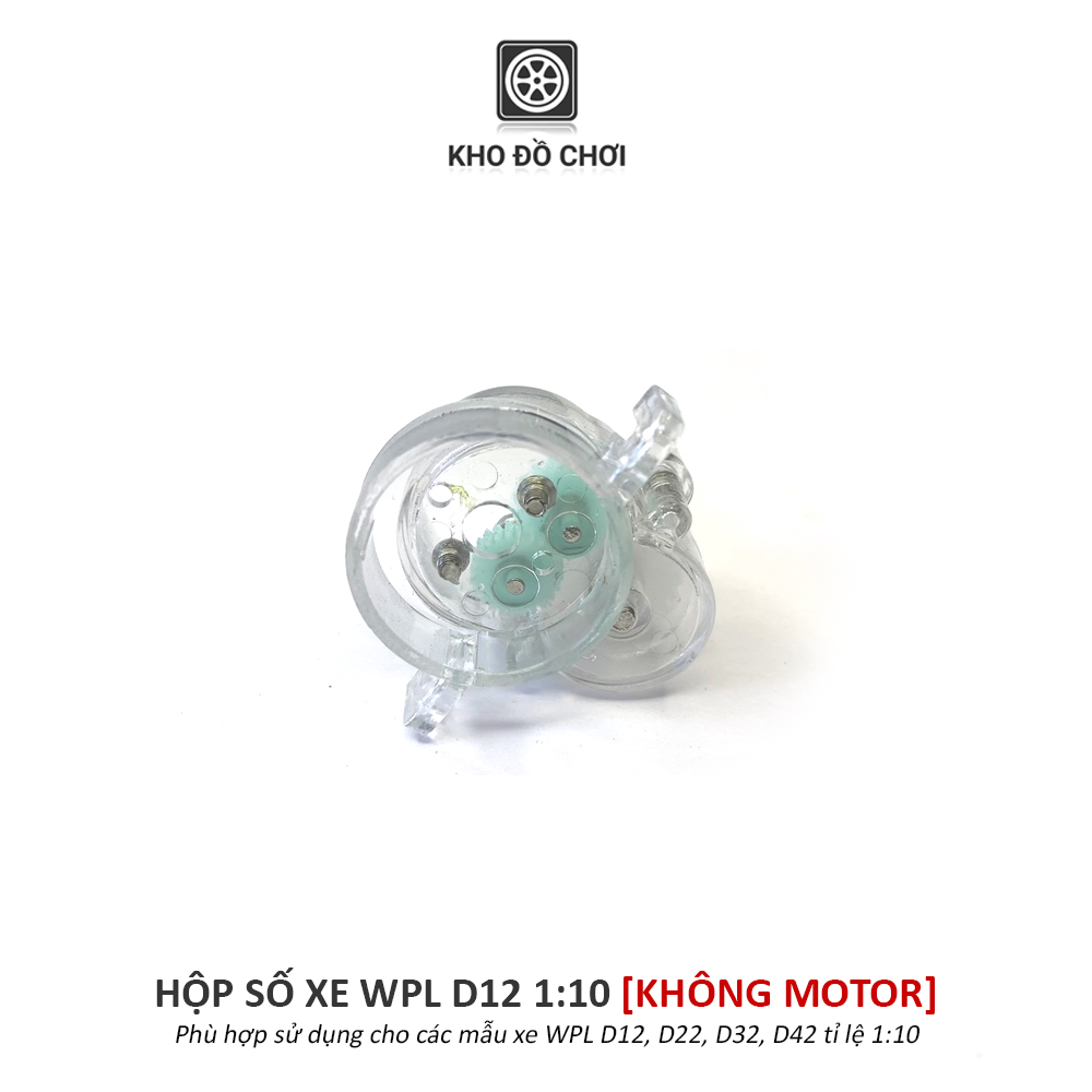 Hộp số lắp cho xe WPL D12 tỉ lệ 1:10 - Motor 260