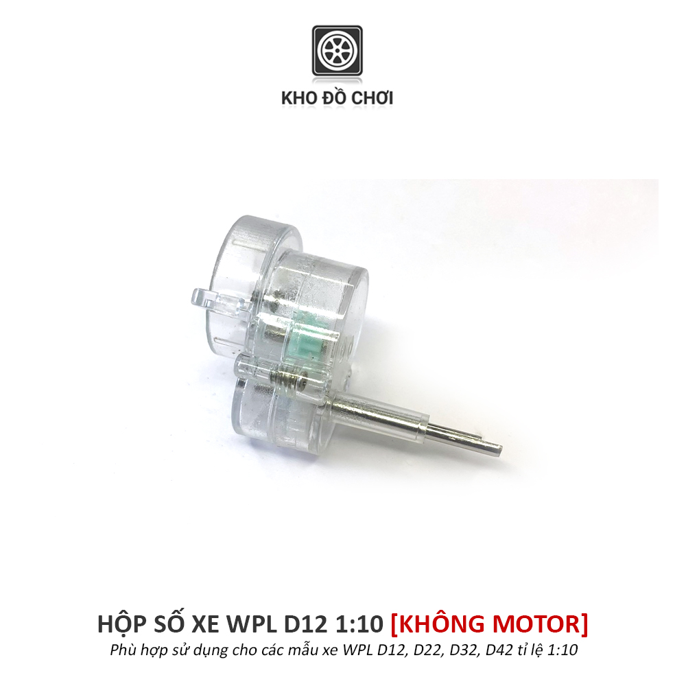 Hộp số lắp cho xe WPL D12 tỉ lệ 1:10 - Motor 260