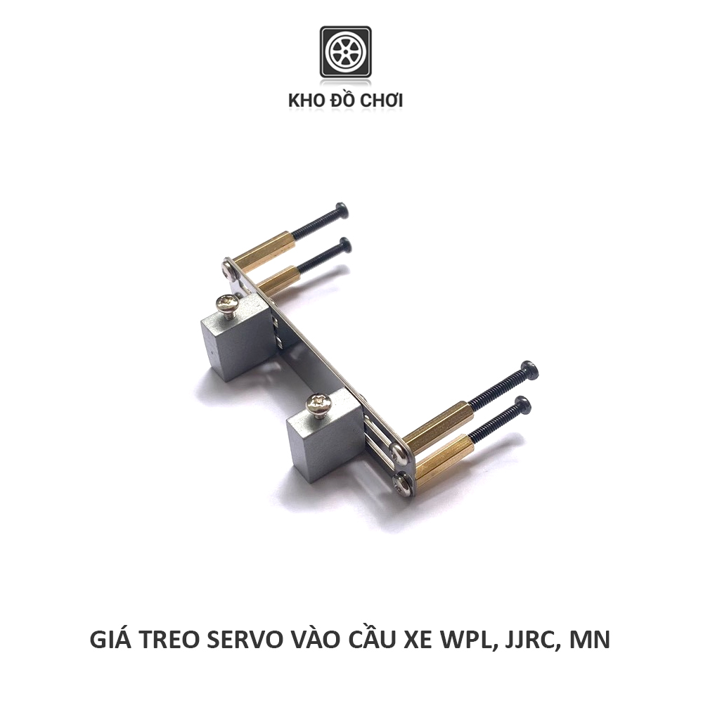Giá treo servo kim loại lắp cho xe WPL,JJRC tỉ lệ 1:16 và MN tỉ lệ 1:12