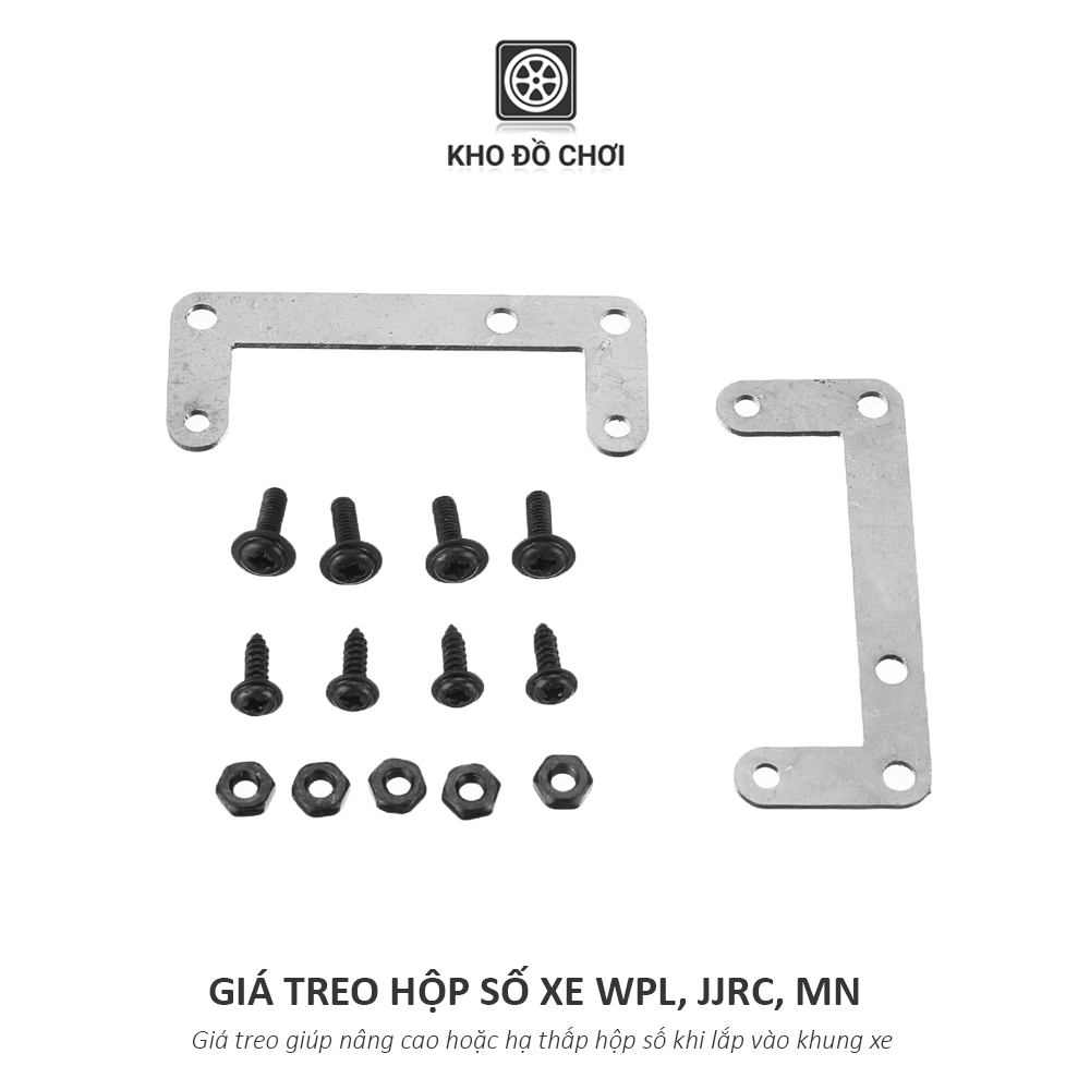 Giá treo hộp số cho các loại xe WPL, JJRC, MN tỉ lệ 1:16, 1:12