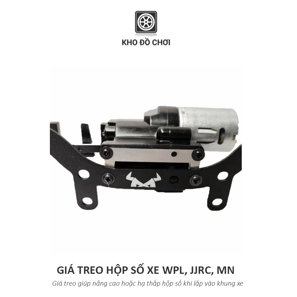 Giá treo hộp số cho các loại xe WPL, JJRC, MN tỉ lệ 1:16, 1:12