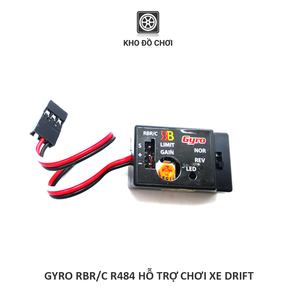 Gyro RBR/C R484M hỗ trợ lái Drift cho xe WPL D12, D22, D32, D42 tỉ lệ 1:10