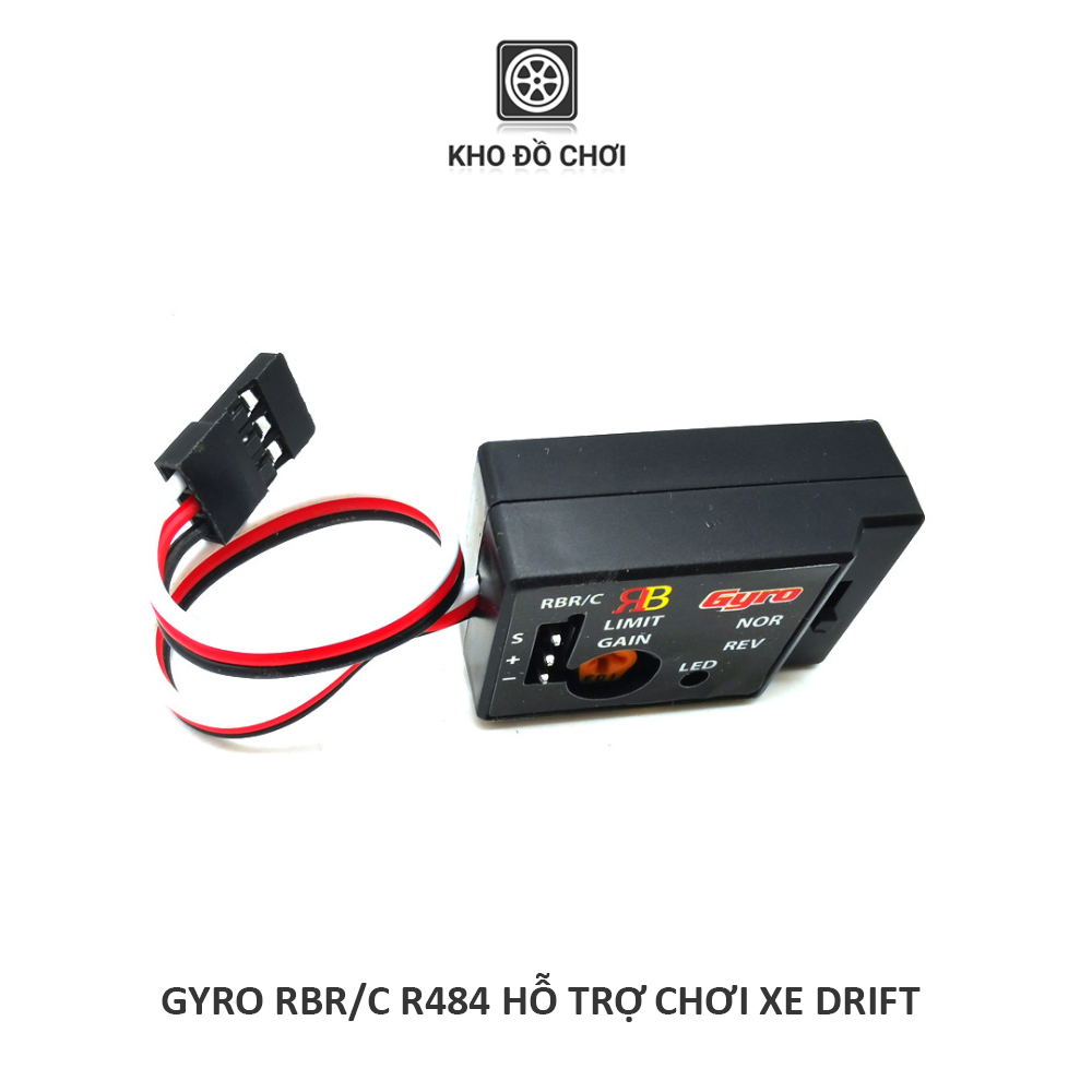 Gyro RBR/C R484M hỗ trợ lái Drift cho xe WPL D12, D22, D32, D42 tỉ lệ 1:10