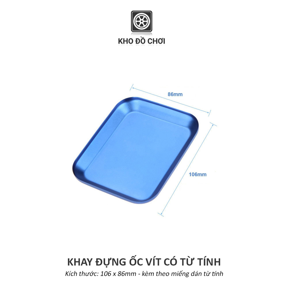 Khay đựng ốc vít có từ tính