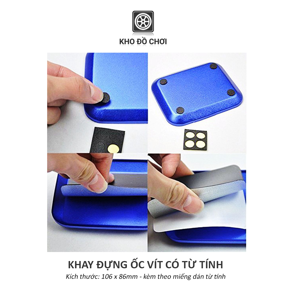 Khay đựng ốc vít có từ tính