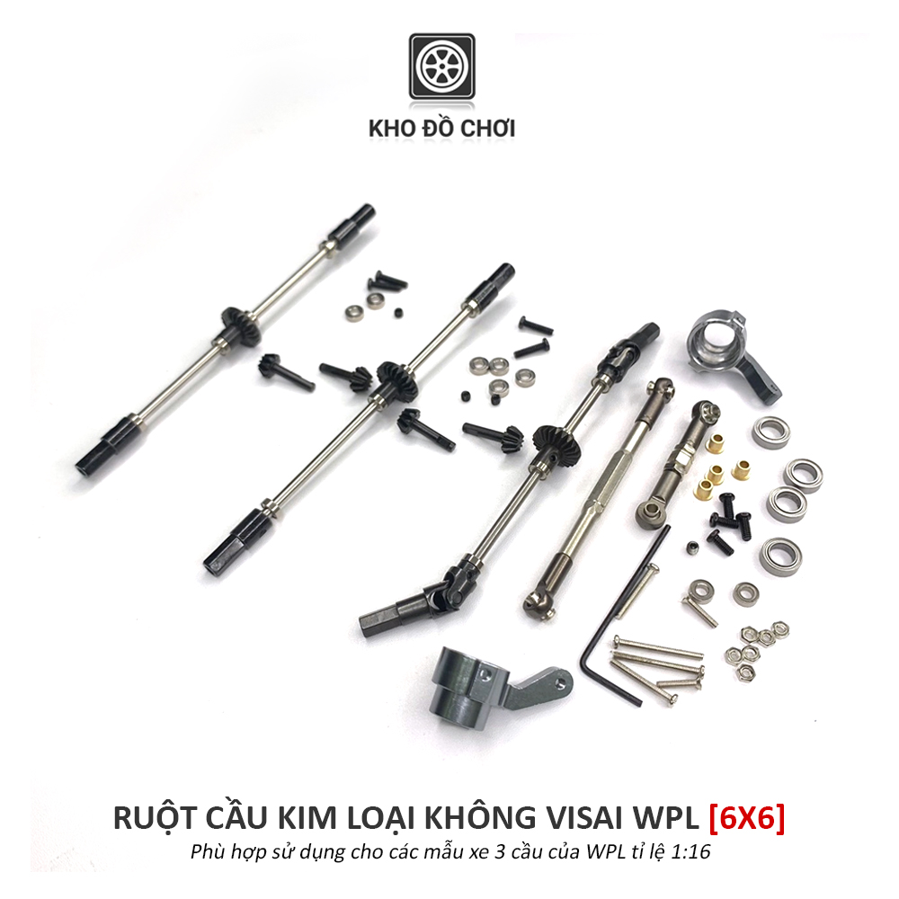 Ruột cầu kim loại không visai lắp cho xe WPL tỉ lệ 1:16