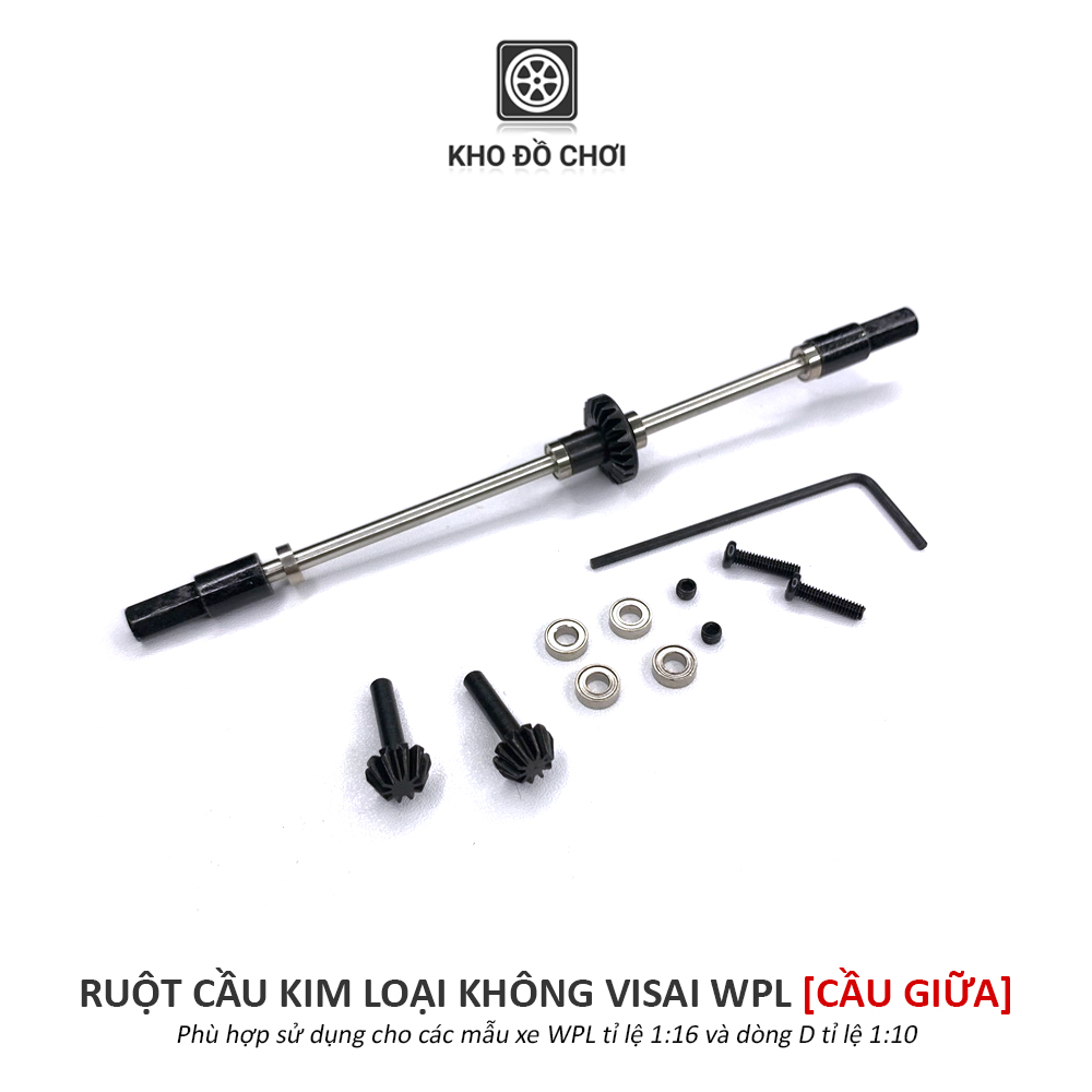 Ruột cầu kim loại không visai lắp cho xe WPL tỉ lệ 1:16