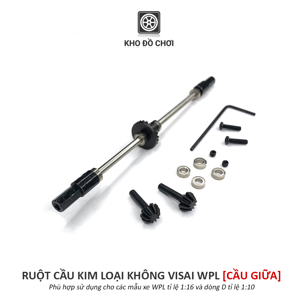 Ruột cầu kim loại không visai lắp cho xe WPL tỉ lệ 1:16