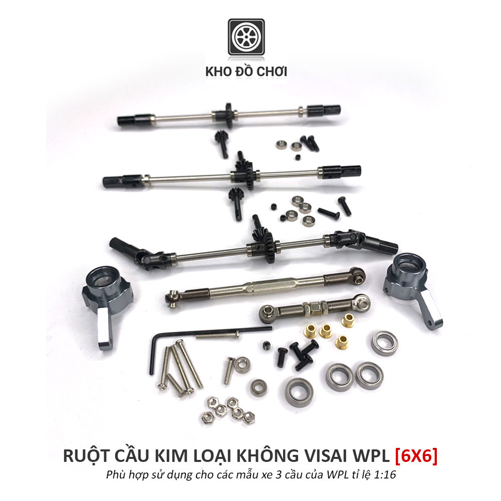 Ruột cầu kim loại không visai lắp cho xe WPL tỉ lệ 1:16