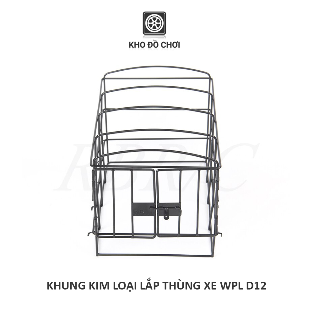 Khung kim loại lắp thùng xe tải WPL D12 tỉ lệ 1:10