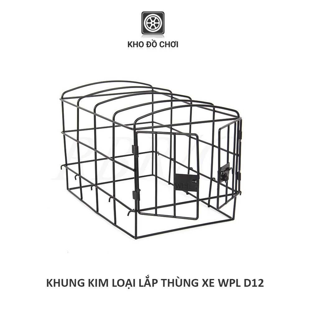Khung kim loại lắp thùng xe tải WPL D12 tỉ lệ 1:10