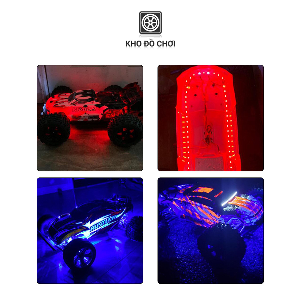 Đèn Led dây siêu sáng 5V (50CM) dán xe mô hình