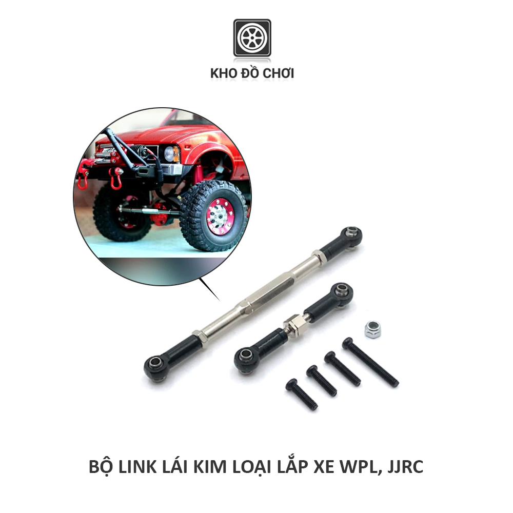 Link lái kim loại lắp cho xe WPL, JJRC tỉ lệ 1:16 và MN99s, D90, D91 tỉ lệ 1:12