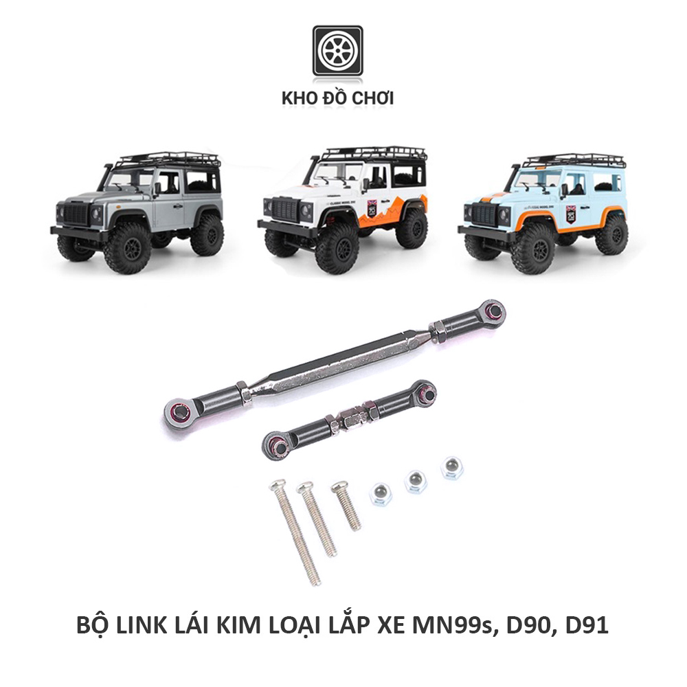 Link lái kim loại lắp cho xe WPL, JJRC tỉ lệ 1:16 và MN99s, D90, D91 tỉ lệ 1:12
