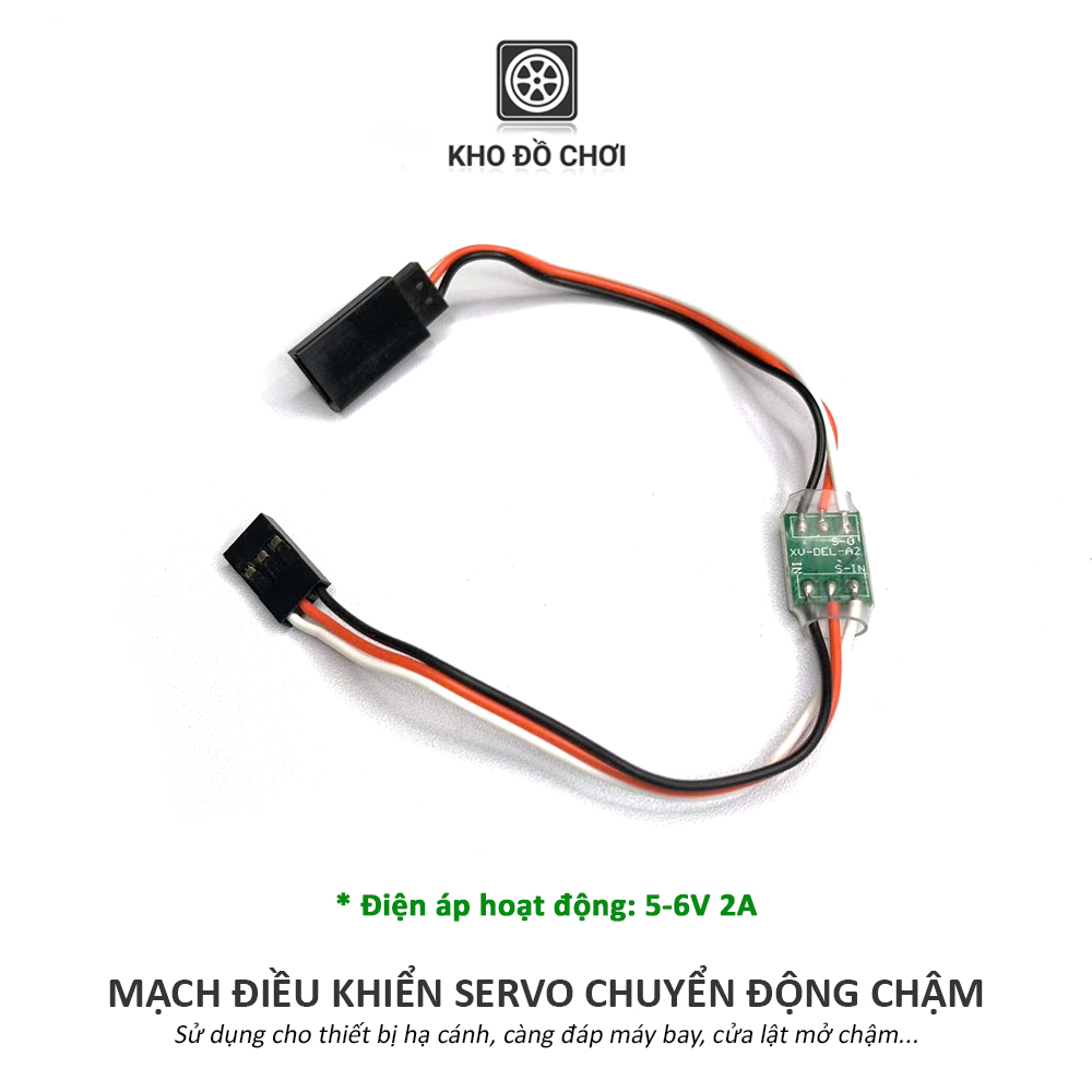 Mạch điều khiển Servo chuyển đông chậm