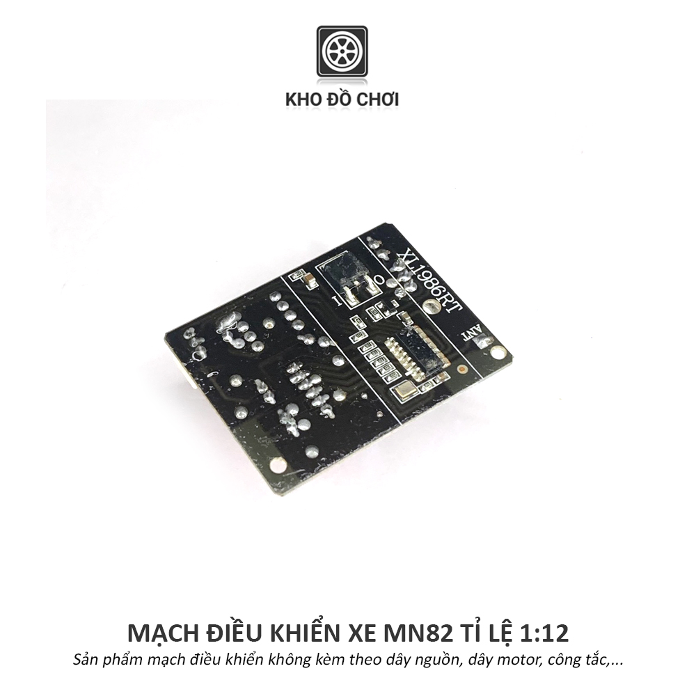 Mạch điều khiển lắp cho xe MN82 - Land Cruiser 79 tỉ lệ 1:12