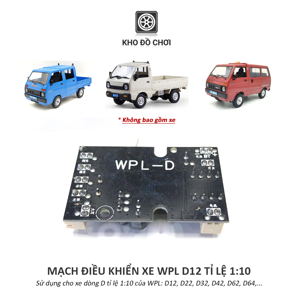 Mạch điều khiển lắp cho xe WPL D12 tỉ lệ 1:10