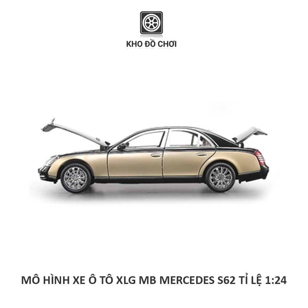 Mô hình xe ô tô XLG Maybach Mercedes S62 1:24 [TẶNG BIỂN VIP]