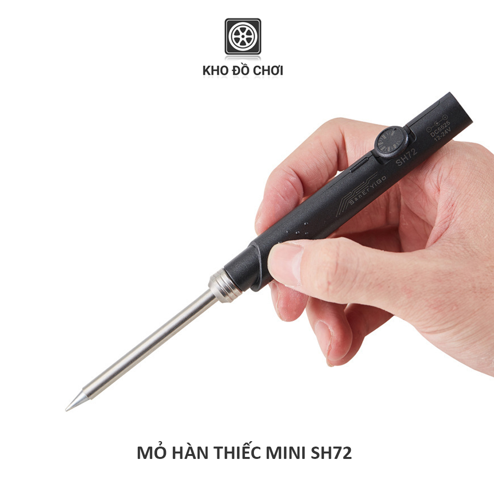 Bút hàn thiếc cầm tay SH72 65W DC 12V-24V (Kèm dây nguồn + giá đỡ)