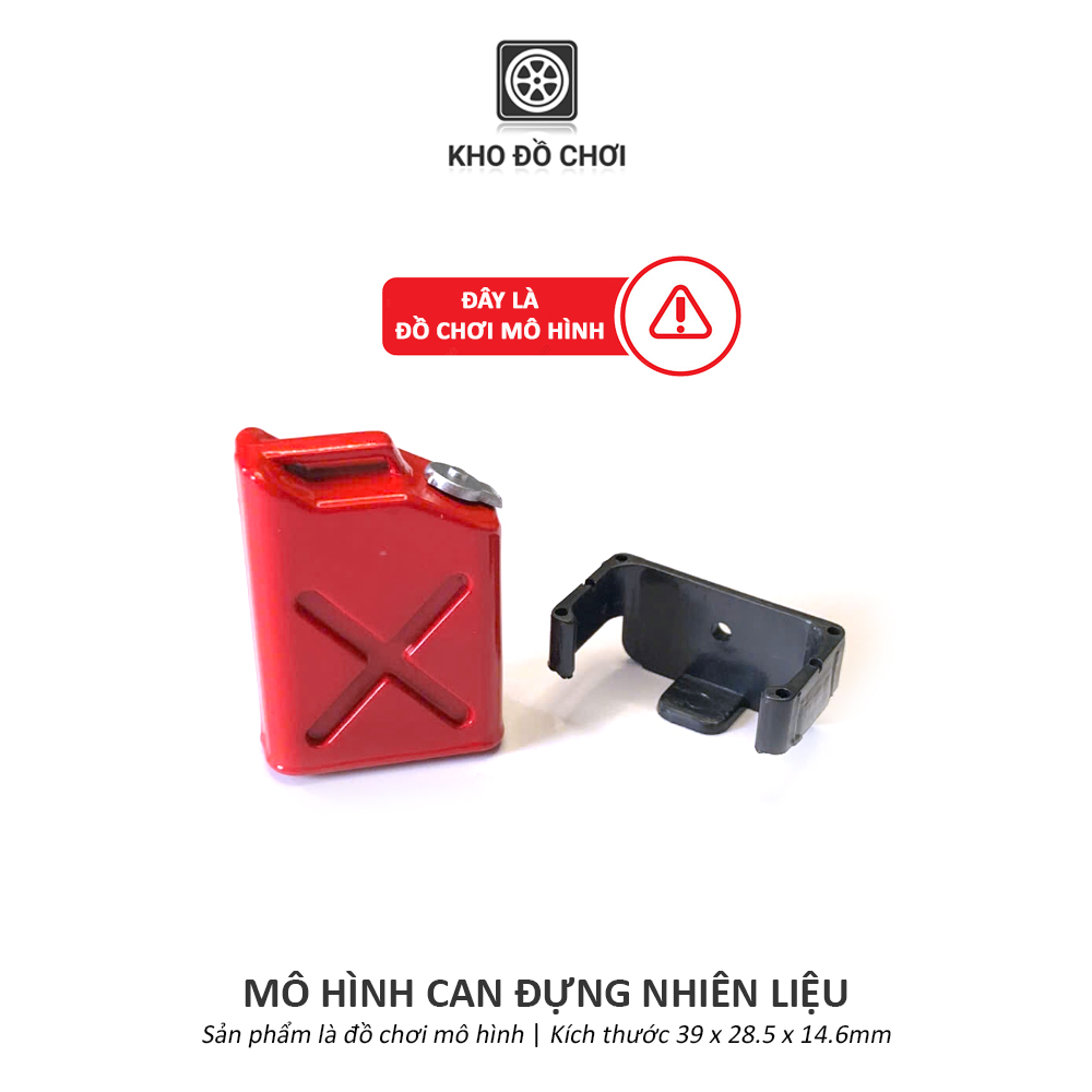 Mô hình can xăng - phụ kiện trang trí xe RC