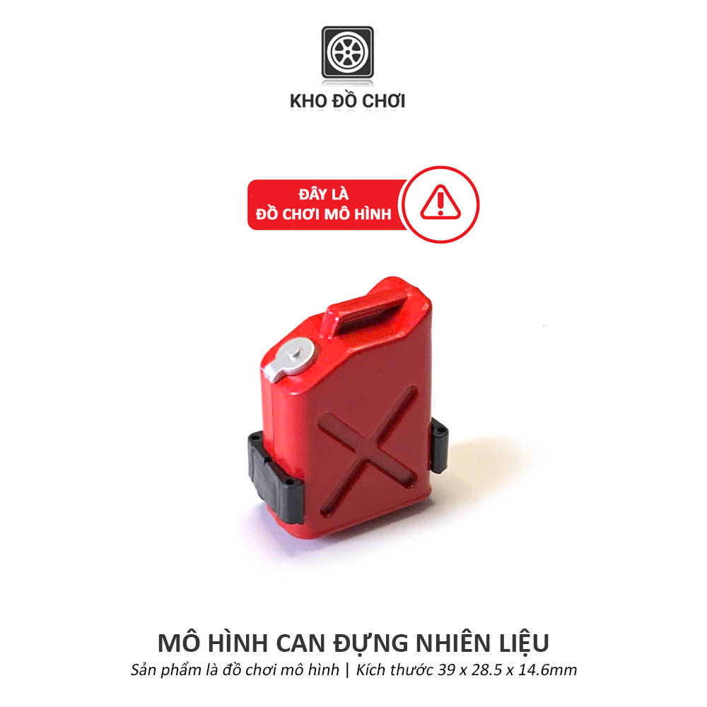 Mô hình can xăng - phụ kiện trang trí xe RC
