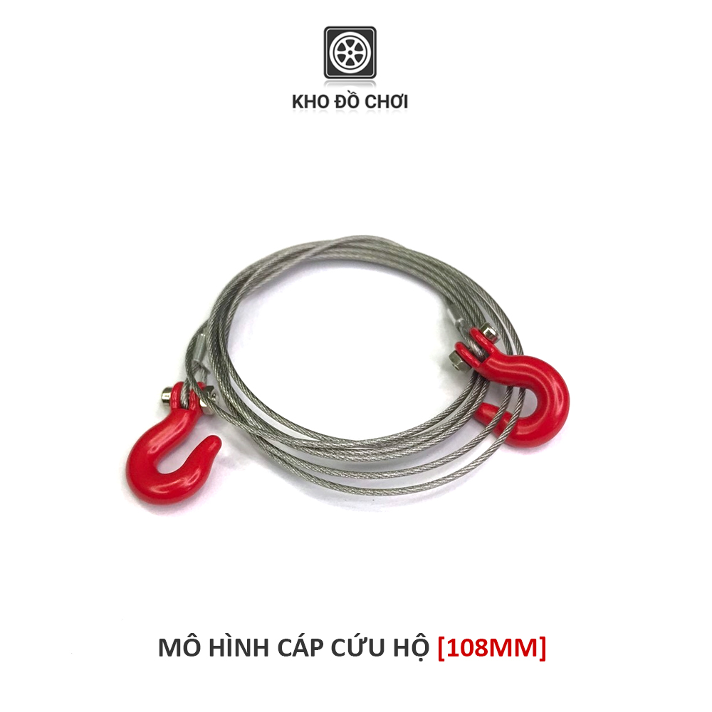 Mô hình dây cáp cứu hộ - phụ kiện trang trí xe RC