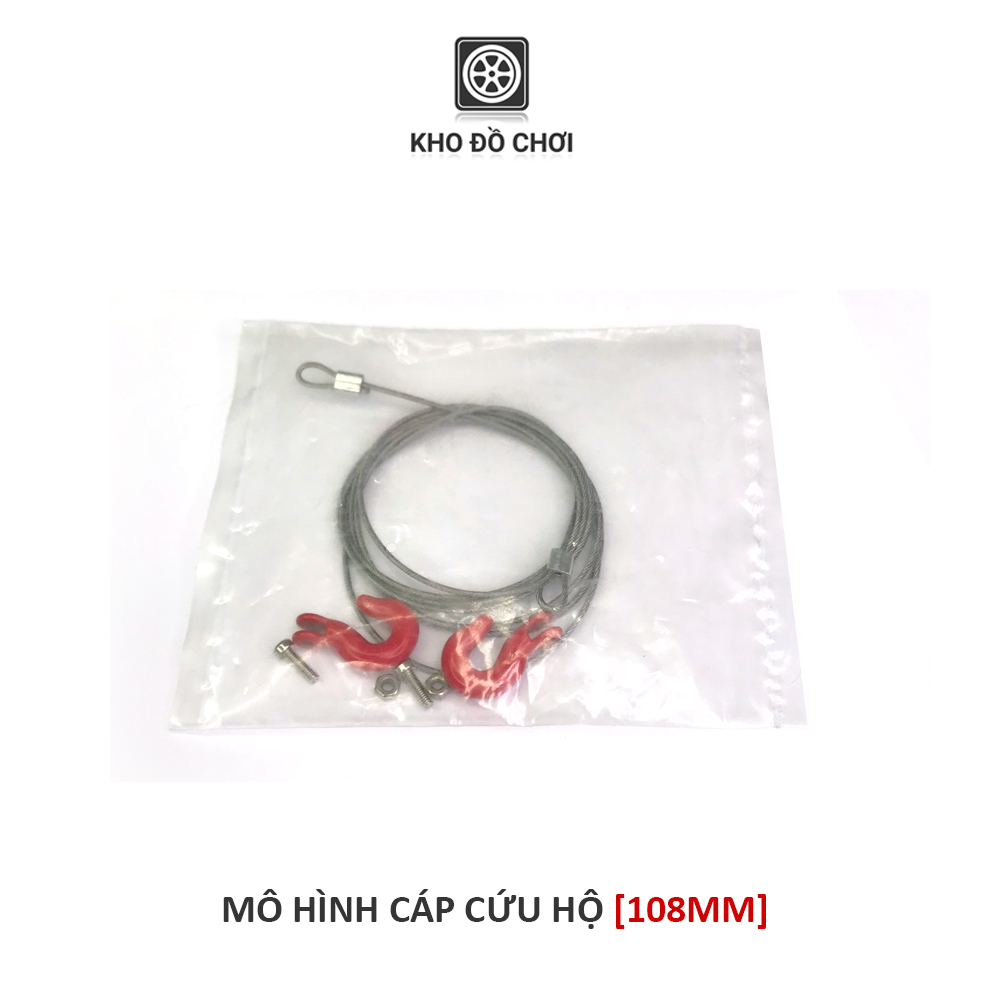 Mô hình dây cáp cứu hộ - phụ kiện trang trí xe RC