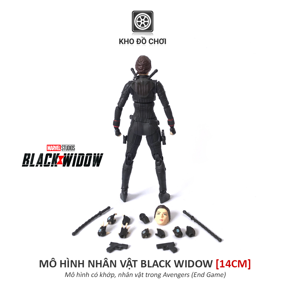Mô hình có khớp Black Widow - Avengers End Game (14cm)
