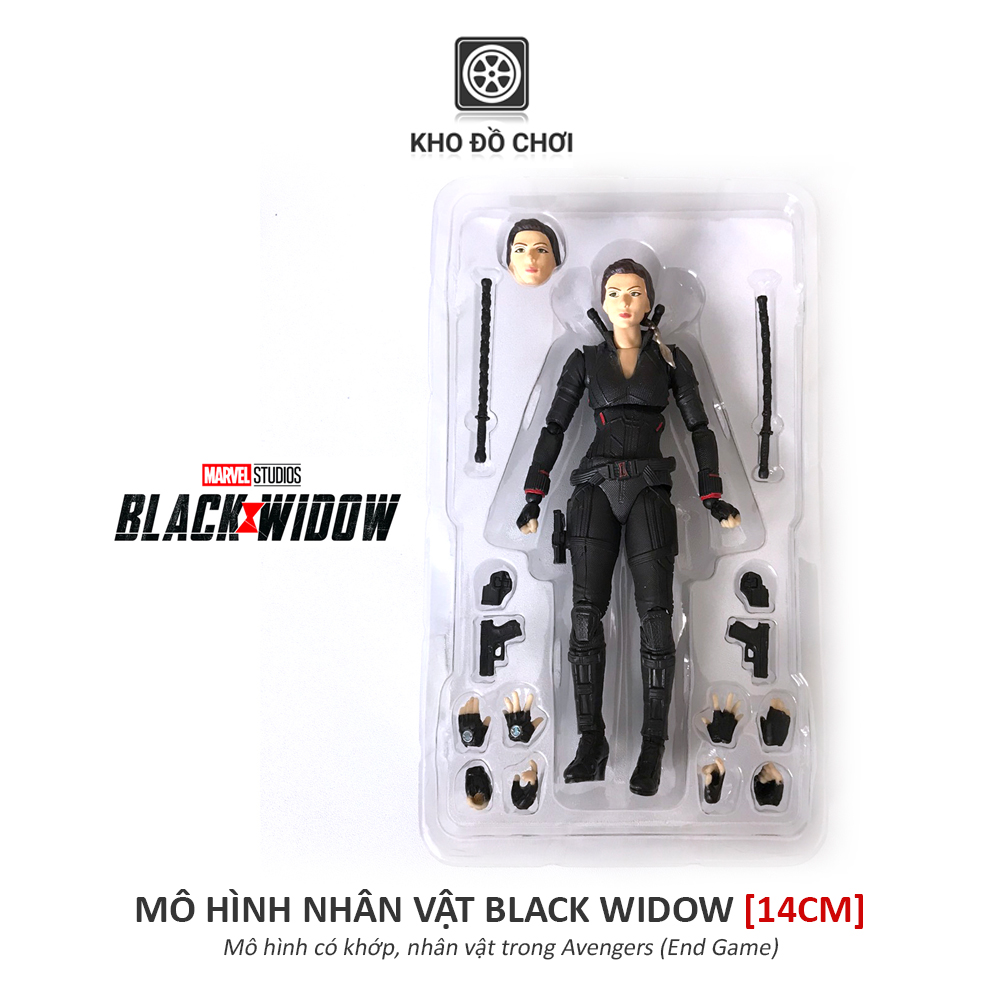 Mô hình có khớp Black Widow - Avengers End Game (14cm)