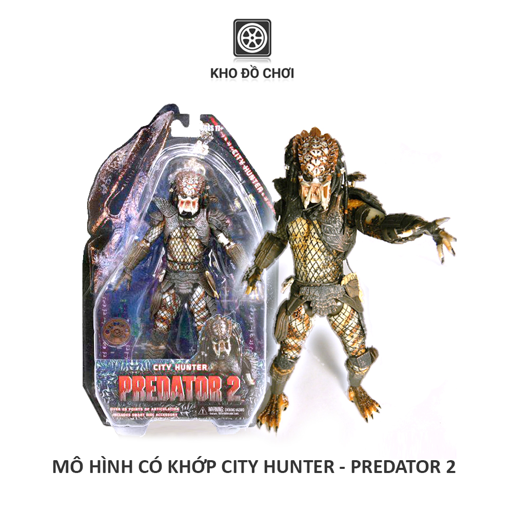 Mô hình có khớp City Hunter - Predator 2 (20CM)