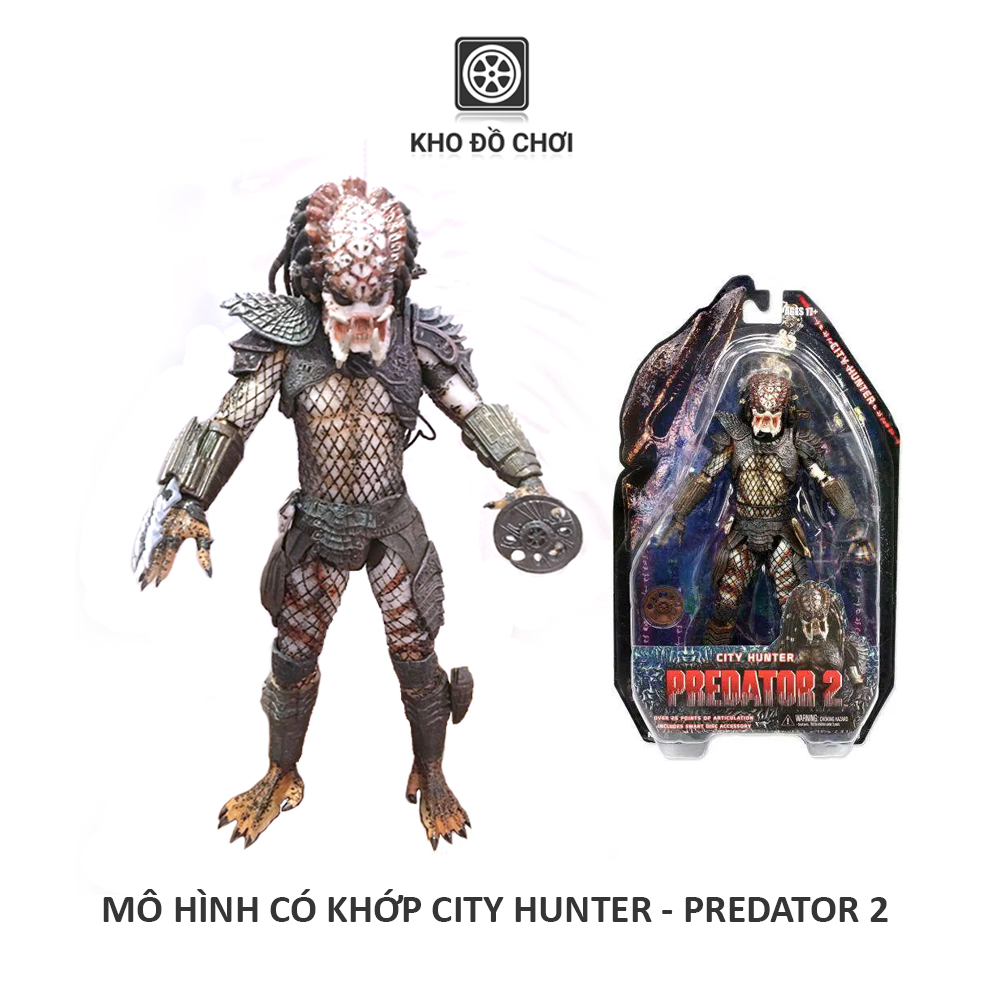 Mô hình có khớp City Hunter - Predator 2 (20CM)