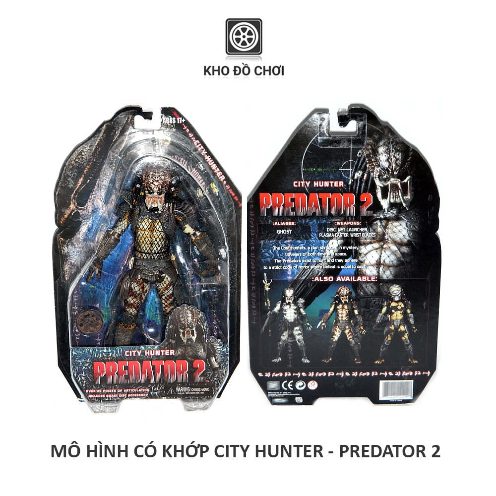 Mô hình có khớp City Hunter - Predator 2 (20CM)
