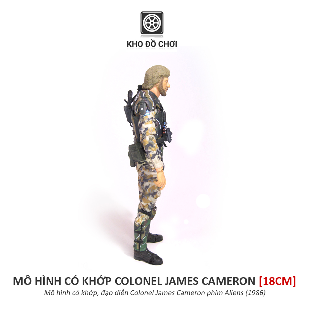 Mô hình có khớp Colonel James Cameron - Aliens (18cm)