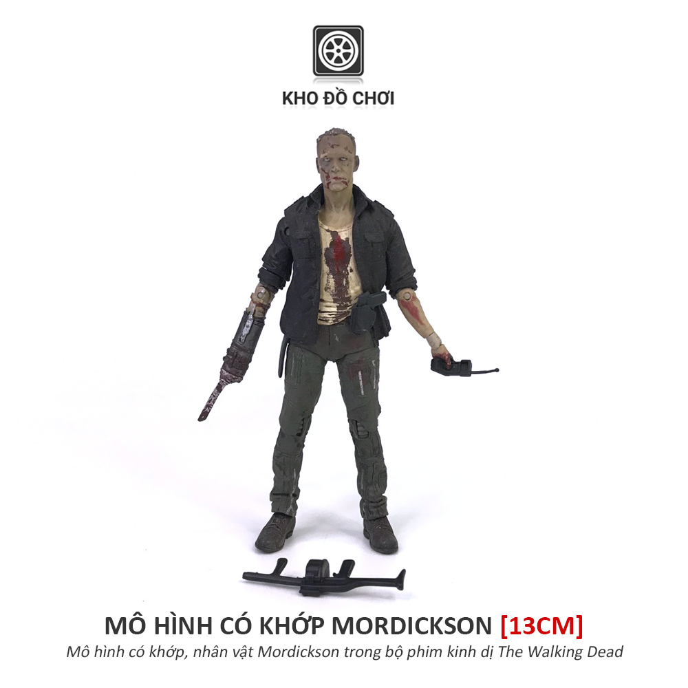 Mô hình có khớp Mordickson - The Walking Dead (13cm)