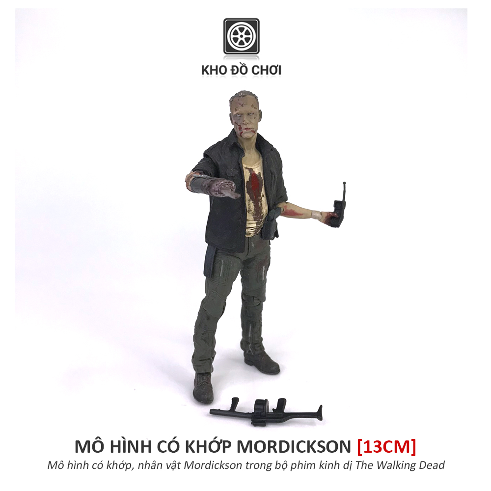 Mô hình có khớp Mordickson - The Walking Dead (13cm)