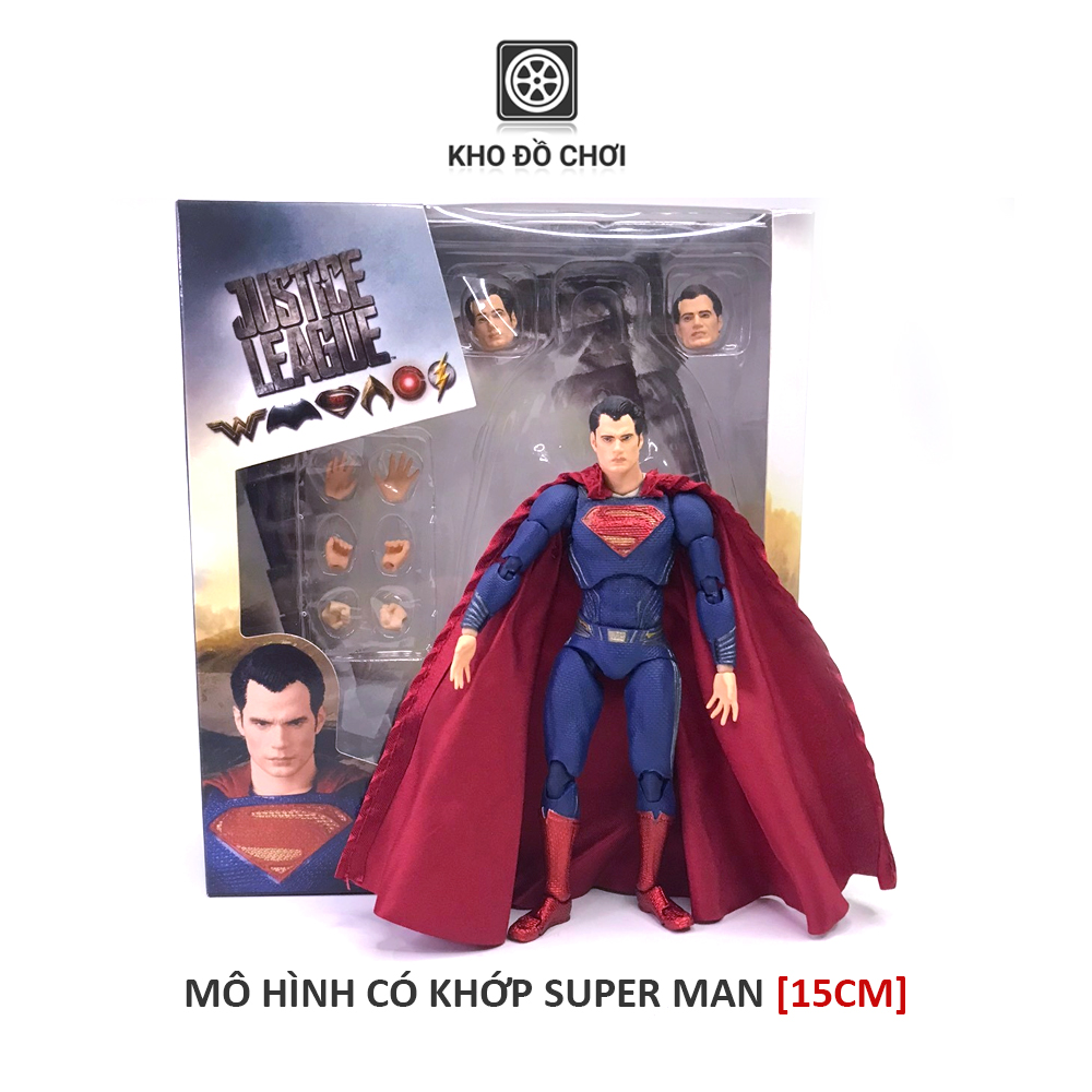 Mô hình có khớp Super Man - Justice League (15cm)